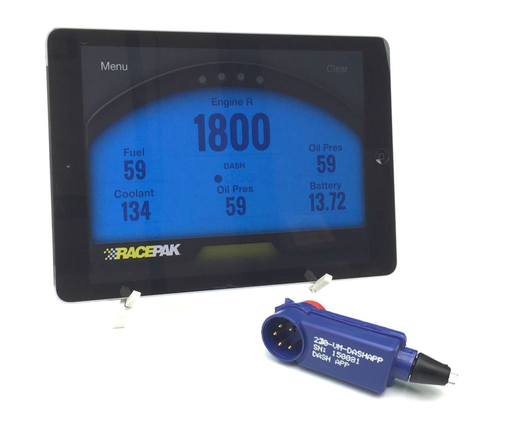 Racepak V-Net Dash App Module